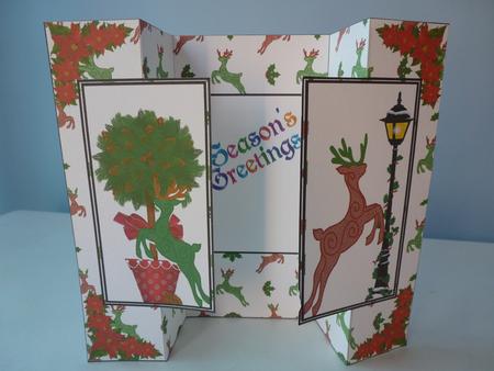 Reindeer Christmas by Christine Simmonds