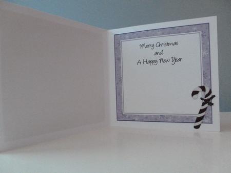 8 x 8 Pastel Snowflakes Christmas Inserts by Christine Simmonds