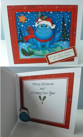 8 x 8 Bright Stars Christmas Inserts by Christine Simmonds