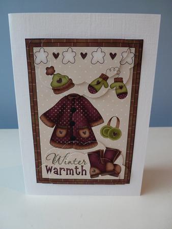 Winter Warmth Top and Bottom Petal Stacker by Christine Simmonds