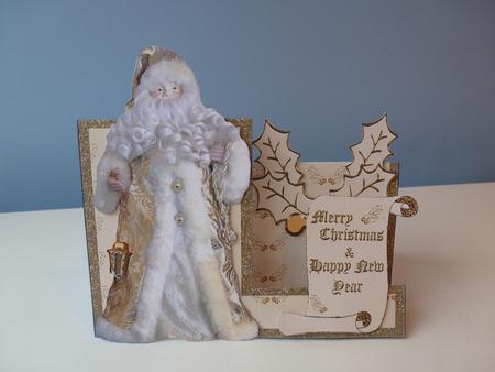 Gold Santa Side Stepper Kit by Christine Simmonds