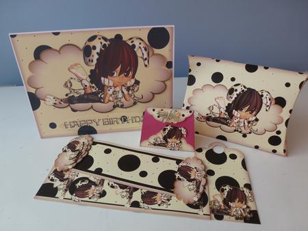 Dalmatian Cutie Pie Birthday Bumper Kit by Christine Simmonds