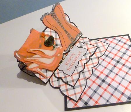 Oh La La Easel Card by Christine Simmonds