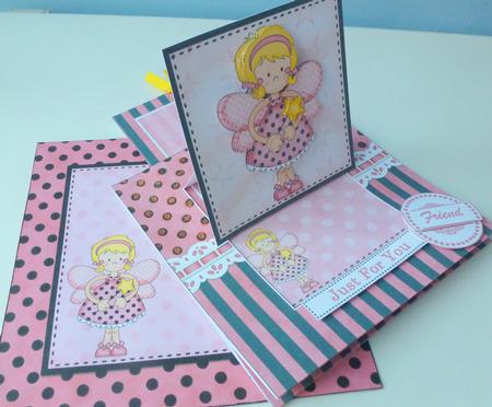 3D Fairy Fiz Pull N Slide Kit with 3D Decoupage by Christine Simmonds