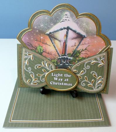 Lantern1 Olive Light the Way Scallop Trio Kit by Christine Simmonds