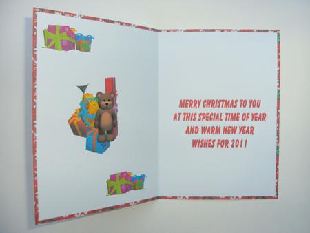 Christmas Toys Insert by Christine Sutton