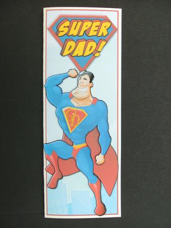Superdad Dude Vertical Large Dl. by Christine Sutton