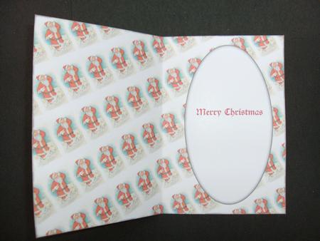 Vintage Santa Insert 2 by Christine Sutton