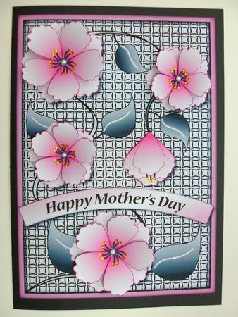 Oriental Flowers for Birthdays or Mothers Day by Christine Sutton