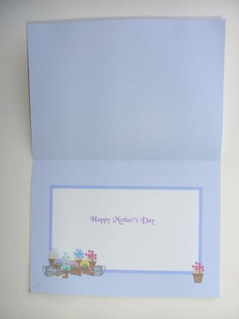 Happy Mothers Day A5 Landscape Insert by Christine Sutton