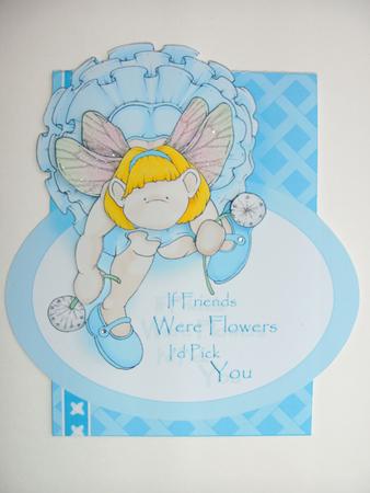 Dandelion Fairy Doodles Over the Edge by Christine Sutton