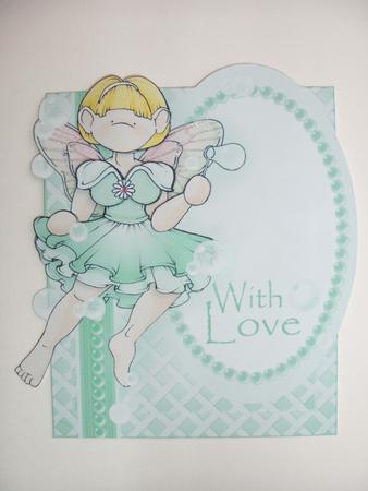 Bubble Fairy Doodles Over the Edge by Christine Sutton