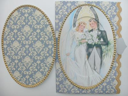 Wedding Couple A5 Locket Kit by Christine Sutton