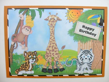 On Safari with the Giraffe by Christine Sutton