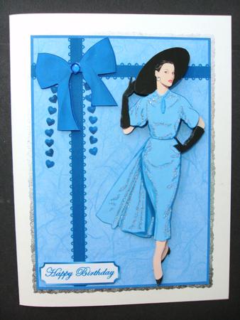 Lady Love in Blue by Christine Sutton