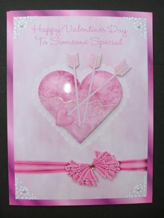 Valentines Heart & Arrows by Christine Sutton