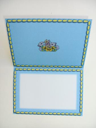 Lilad and Yellow Flowers Insert by Christine Sutton