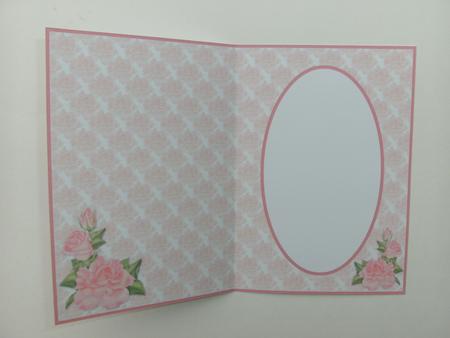 Spring Pink Rose Insert by Christine Sutton