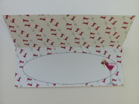 Cocktail Insert for Large Dl (white) by Christine Sutton