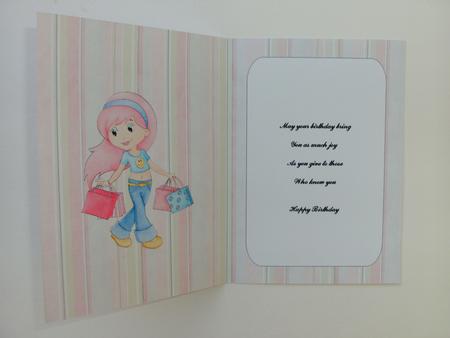 Happy Teenager Insert with Verse by Christine Sutton
