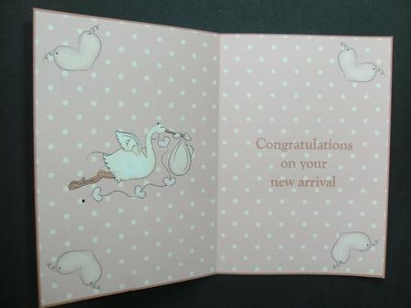 Stork & Baby Insert 1 by Christine Sutton