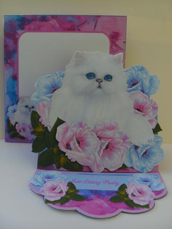 Easel Card Kit - Just Sitting Pretty by Christine Sutton