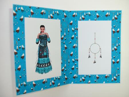 Indian Woman Insert by Christine Sutton