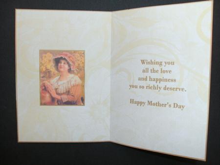 Vintage Mother's Day 4 Insert by Christine Sutton