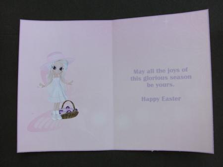 Easter Girl Insert by Christine Sutton