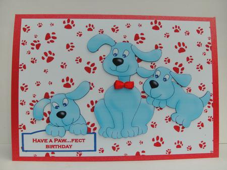 Paw - fect Dogs Sheet by Christine Sutton