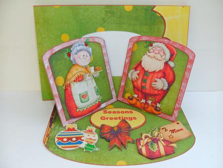 Never Too Early for Christmas Double Easel Kit by Christine Sutton