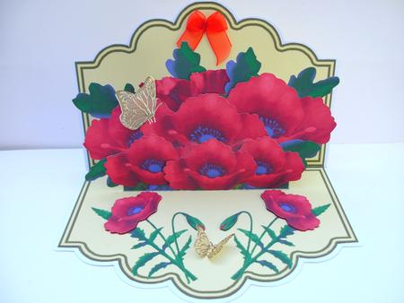 Scallop Pop Up Kit - Poppy Love by Christine Sutton