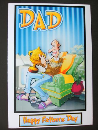 Best Dad Dude. by Christine Sutton