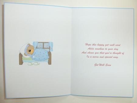 Get Well Soon Insert by Christine Sutton