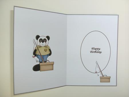 Happy Birthday Panda Insert by Christine Sutton