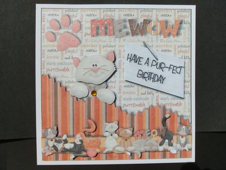 Mewow Have a Pur-fect Birthday by Christine Sutton