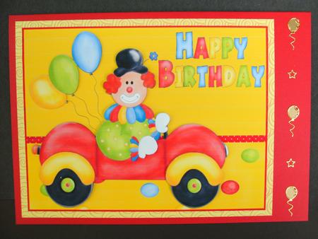 Birthday Clown by Christine Sutton