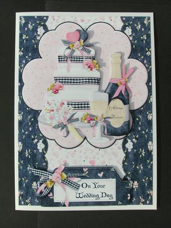 Wedding Day Celebration with Decoupage by Christine Sutton
