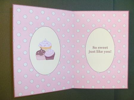 So Sweet Cardmaking Insert by Christine Sutton