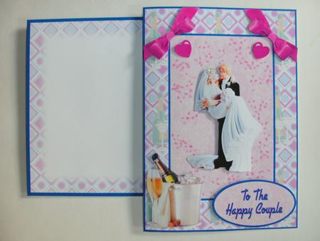 Retro Wedding Card Kit by Christine Sutton