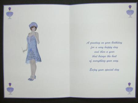 Flapper Girl 1920s Insert by Christine Sutton