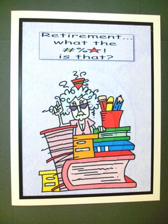 Stella Asks What's Retirement Oval Pyramid by Christine Sutton