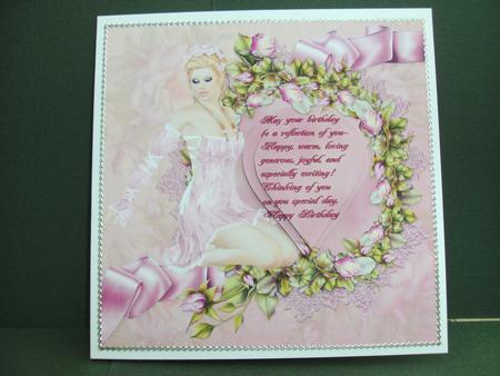 Rose Fairy 8x8 by Christine Sutton