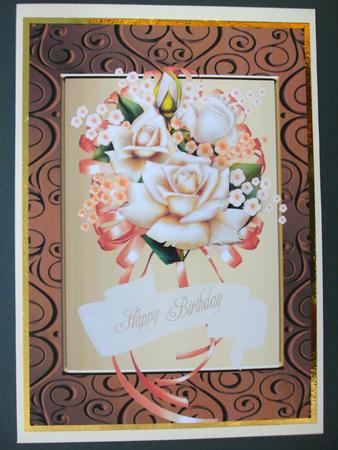 A4 Birthday Bouquet by Christine Sutton
