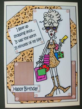 Rita's Happy Shopping by Christine Sutton