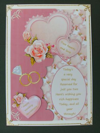 Hearts and Roses Anniversary by Christine Sutton