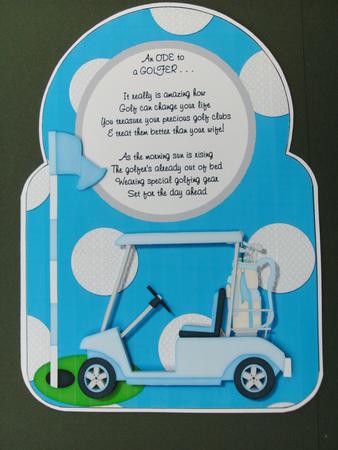 An Ode to a Golfer by Christine Sutton