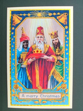 We Three Kings Bearing Gifts Pyramid by Christine Sutton