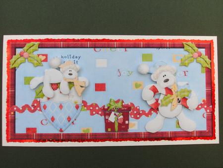 Bears, Holly and Christmas by Christine Sutton