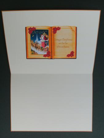 Christmas Eve Vintage Book Insert1 by Christine Sutton
